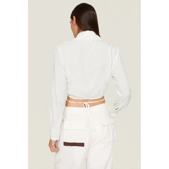 RTR Louna Tie Back Top - size L - Picture 2 of 7